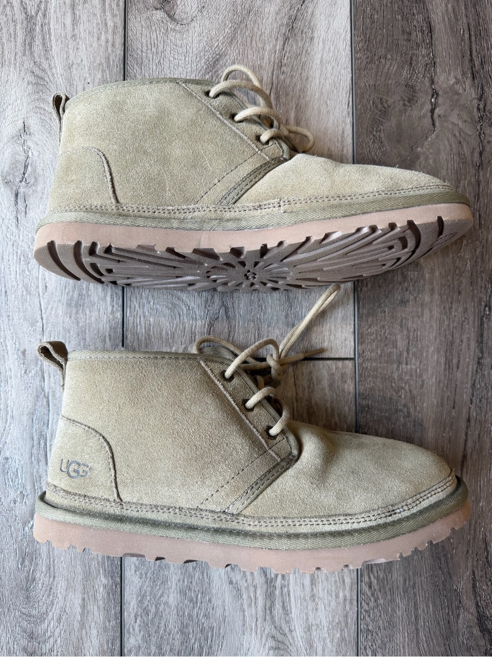 UGG Neumel Chukka Suede Lace-Up Boots - Worn ONCE! - Picture 3 of 11